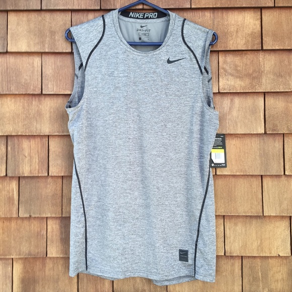 Nike Other - Nike Dri-Fit Pro Cool Men’s Sleeveless Grey S